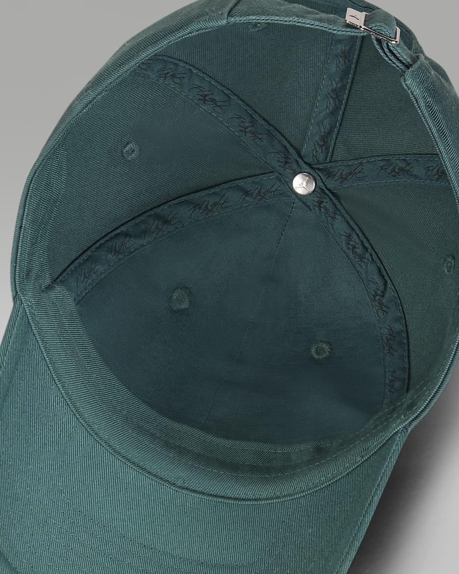 Jordan Club Cap Adjustable Hat - Oxidised Green/Dark Atomic Teal