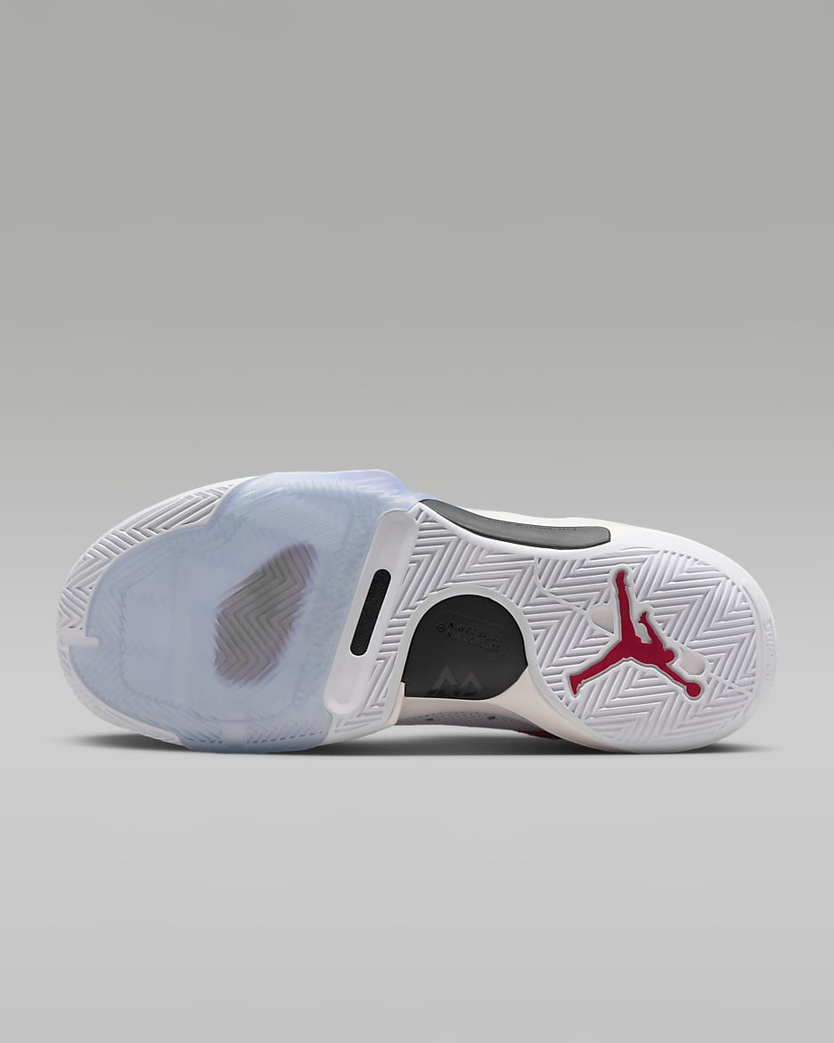 Jordan One Take 5 Basketball Shoes - White/Sail/Black/Gym Red