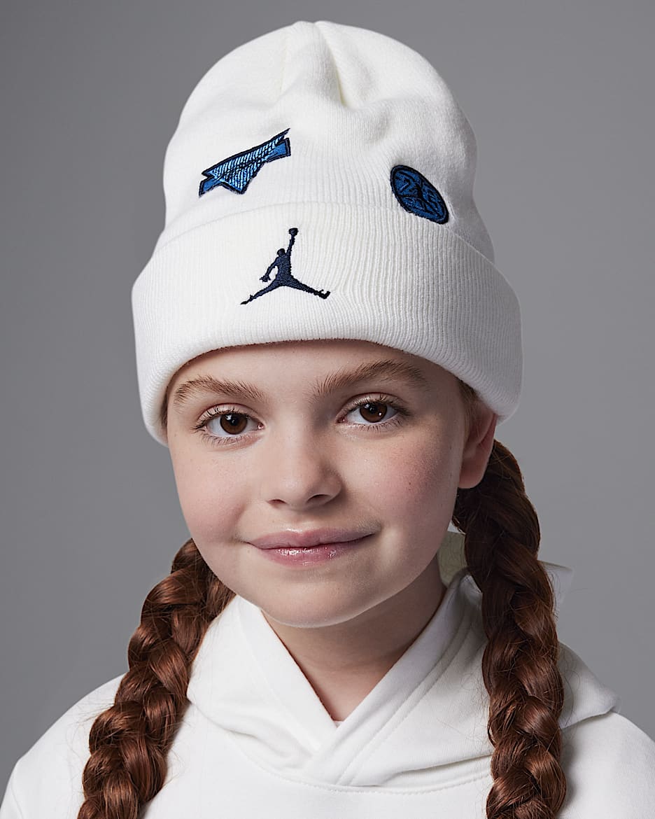 Gorro para niños talla grande Jordan "See Me Shine" - Vela