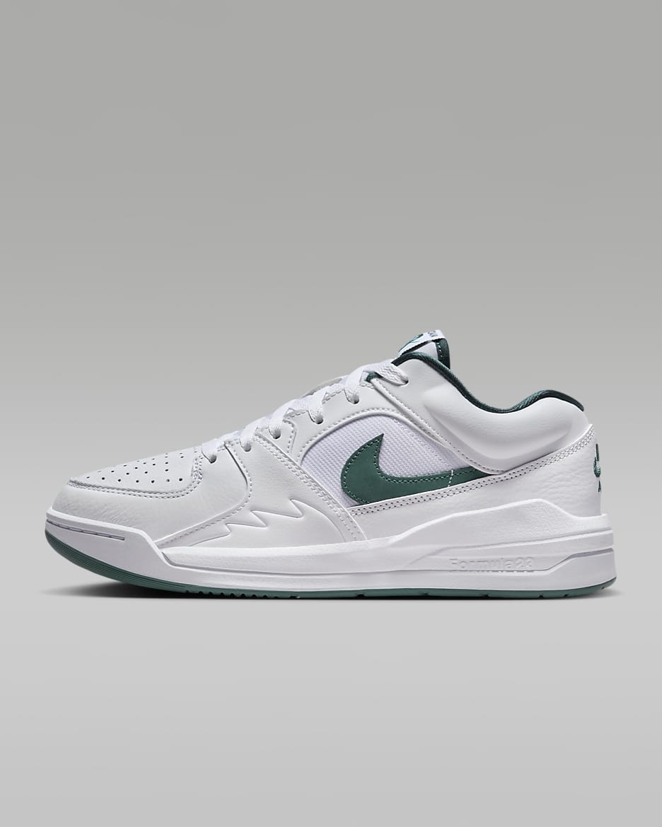 Tenis para mujer Jordan Stadium 90 - Blanco/Toque tropical/Verde oxidado