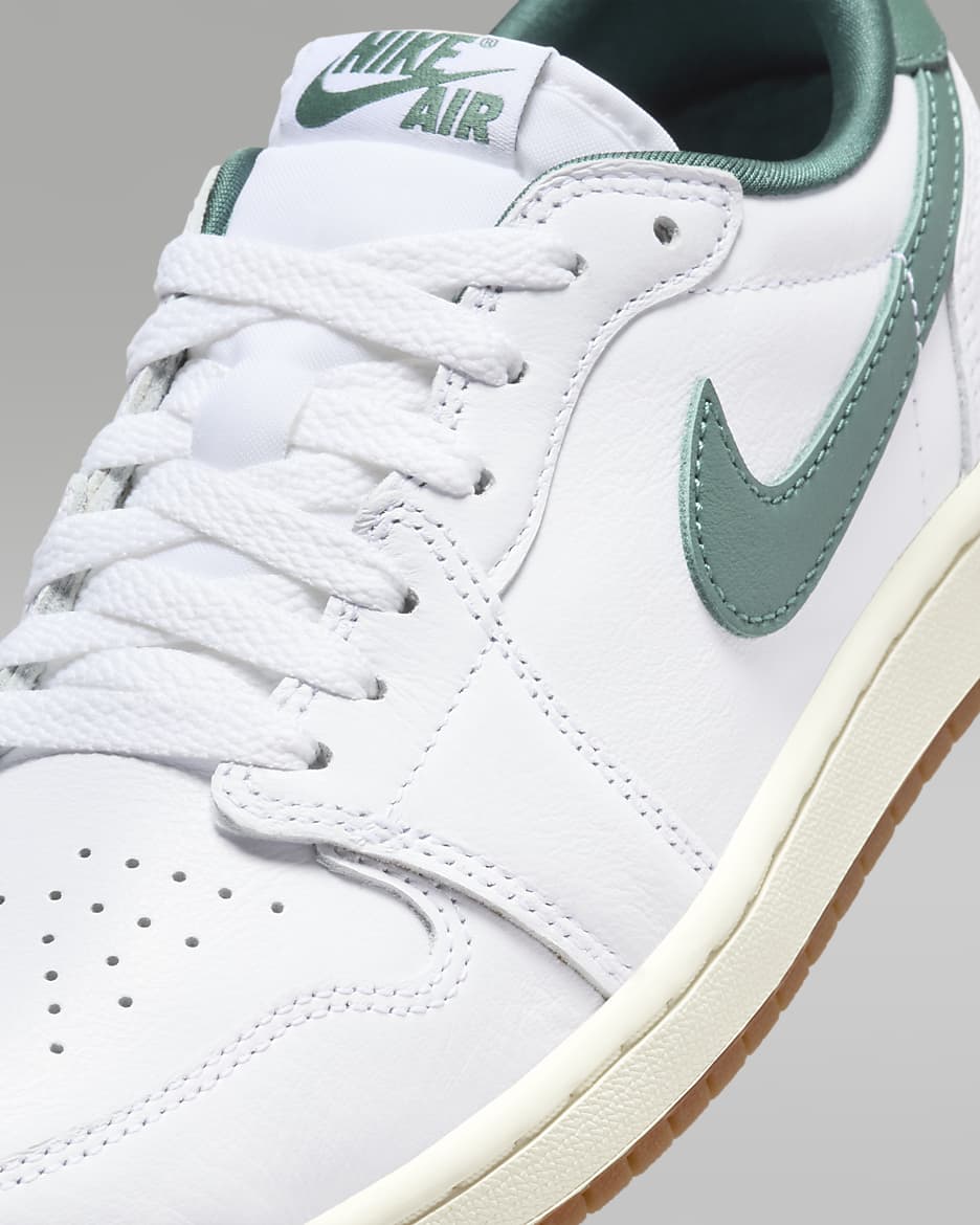 Air Jordan 1 Low OG 'Oxidised Green' Women's Shoes - White/Sail/Oxidised Green