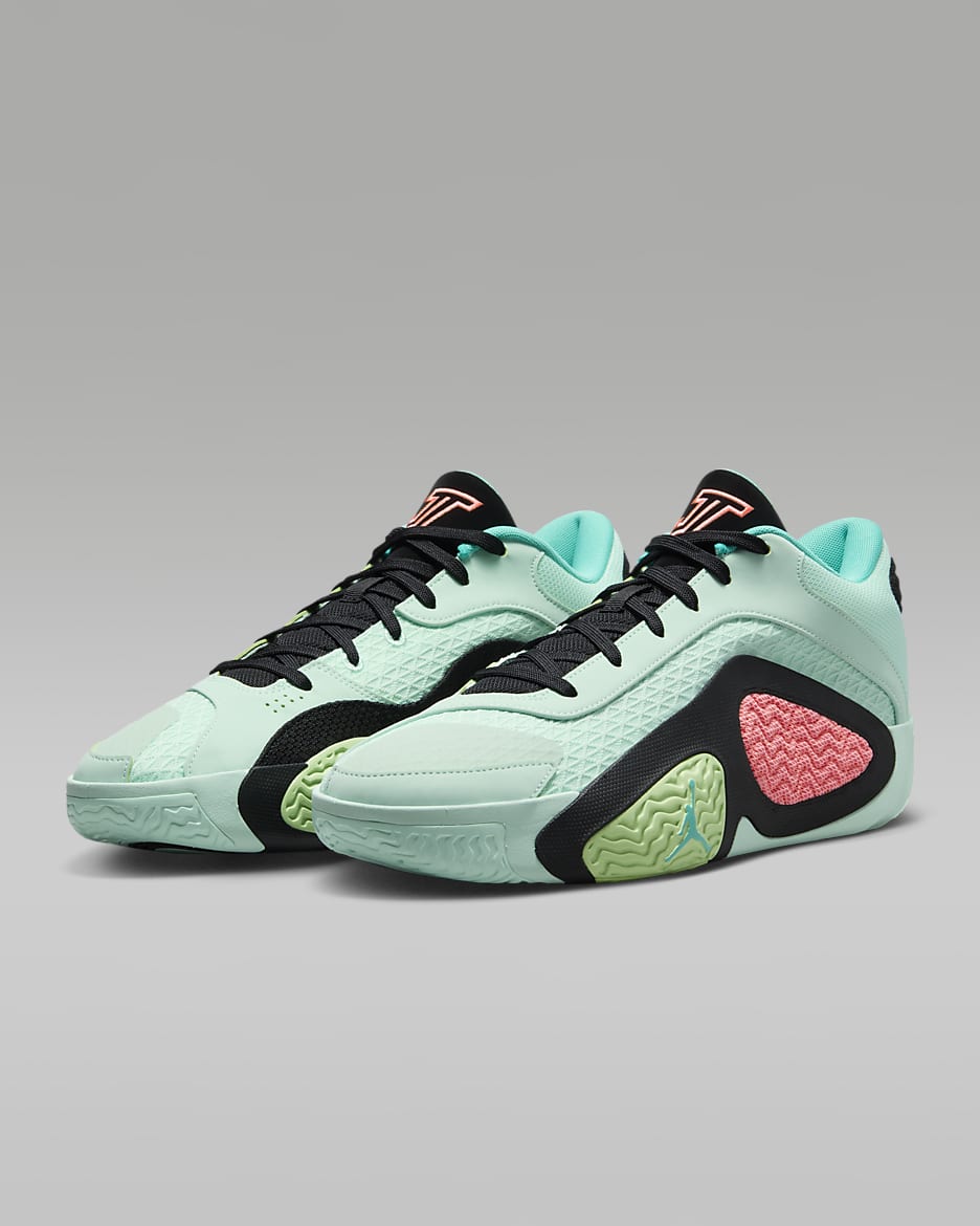 Tatum 2 'Vortex' Basketball Shoes - Mint Foam/Black/Hyper Jade/Lava Glow