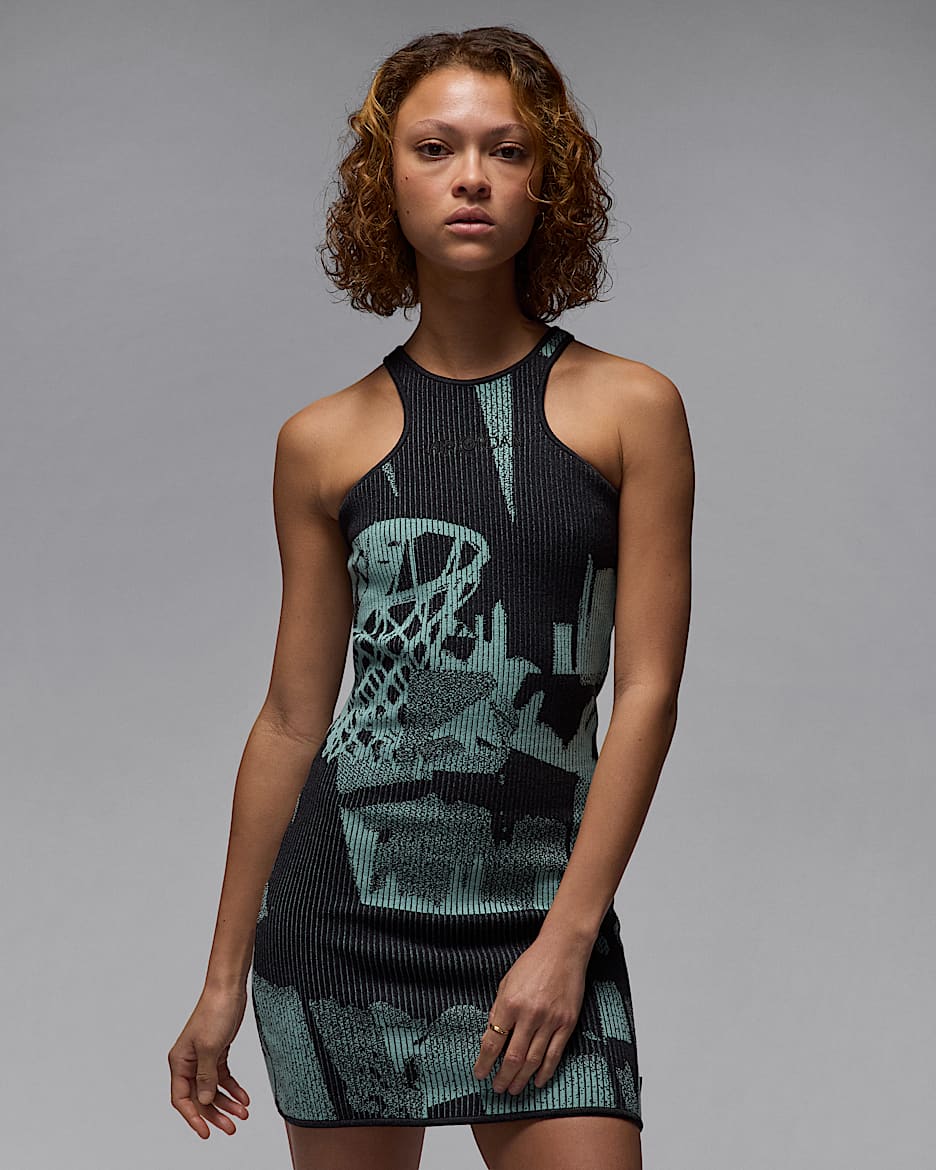 Vestido de tejido Knit para mujer Air Jordan - Mineral