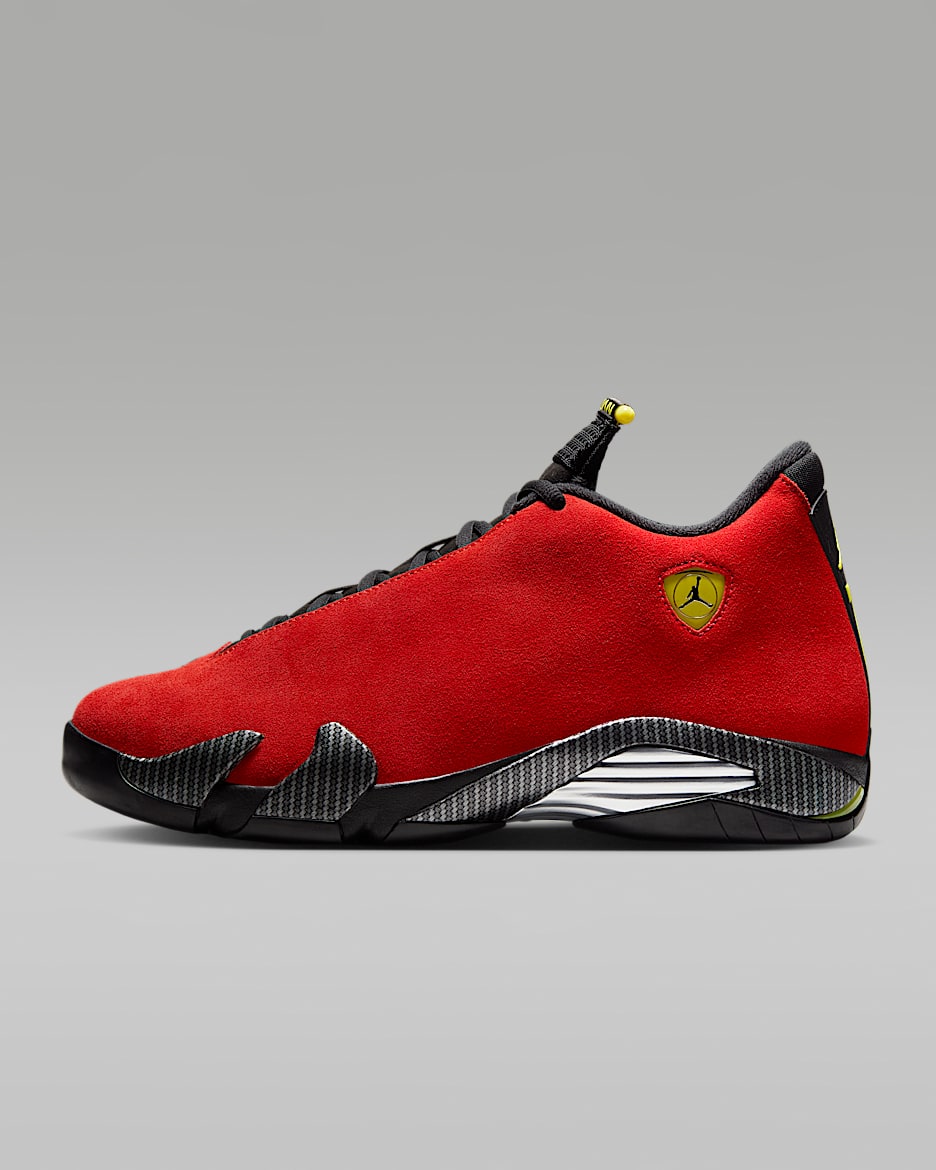 Air Jordan 14 Retro Men's Shoes - Challenge Red/Vibrant Yellow/Anthracite/Black