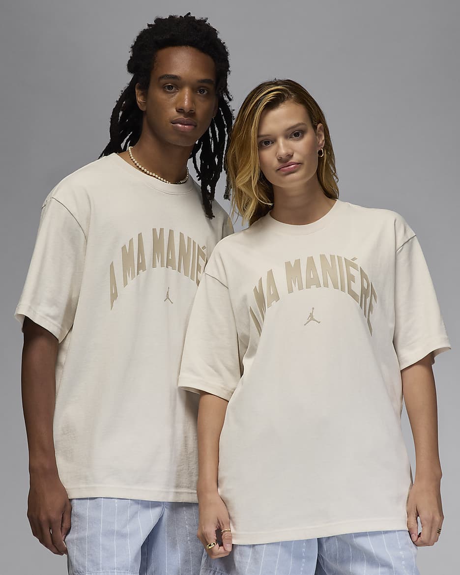 ジョーダン x ア マ マニエール メンズ Tシャツ - ファントム