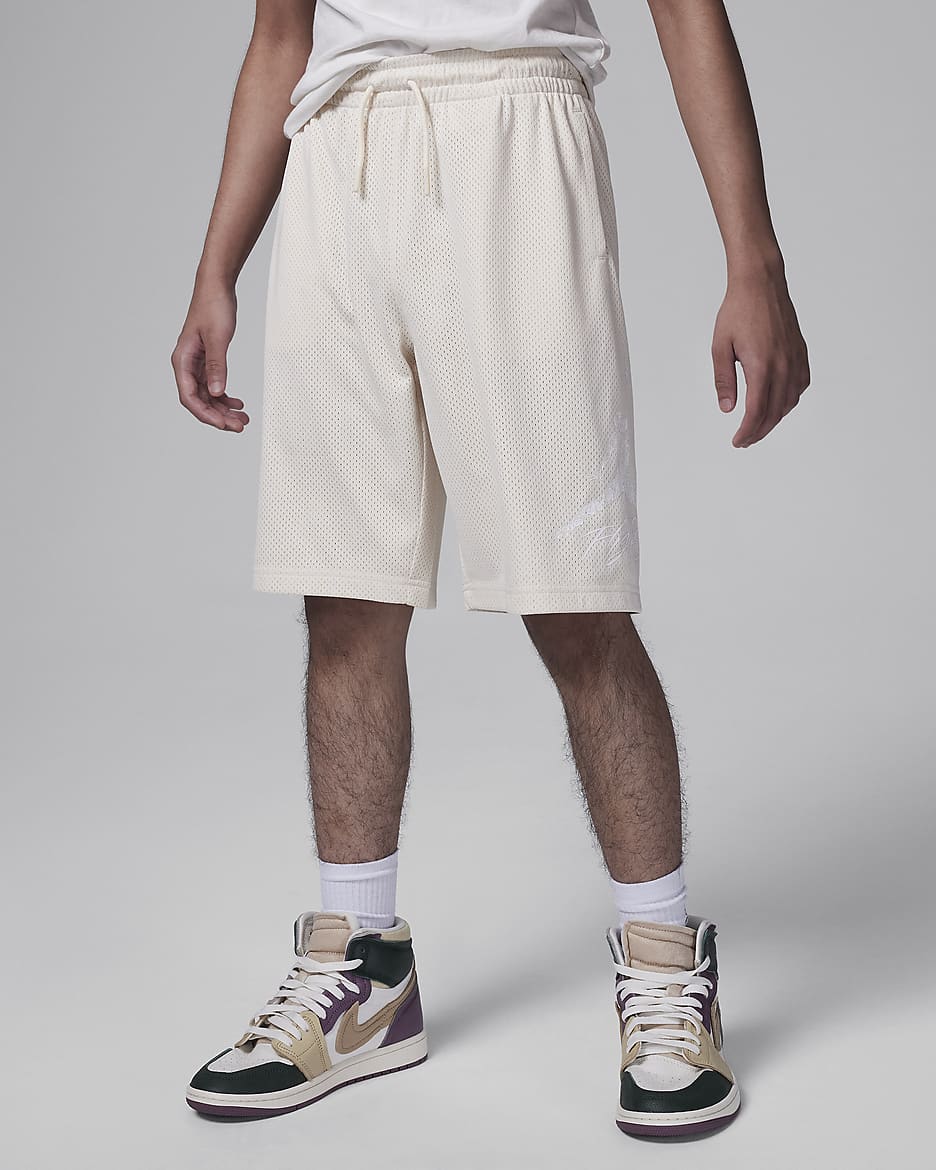 Jordan MJ Essentials Baseline Dri-FIT-Shorts für ältere Kinder - Legend Light Brown