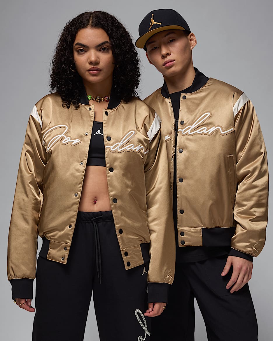 Jordan MVP Men's Varsity Jacket - Desert Camo/Sail