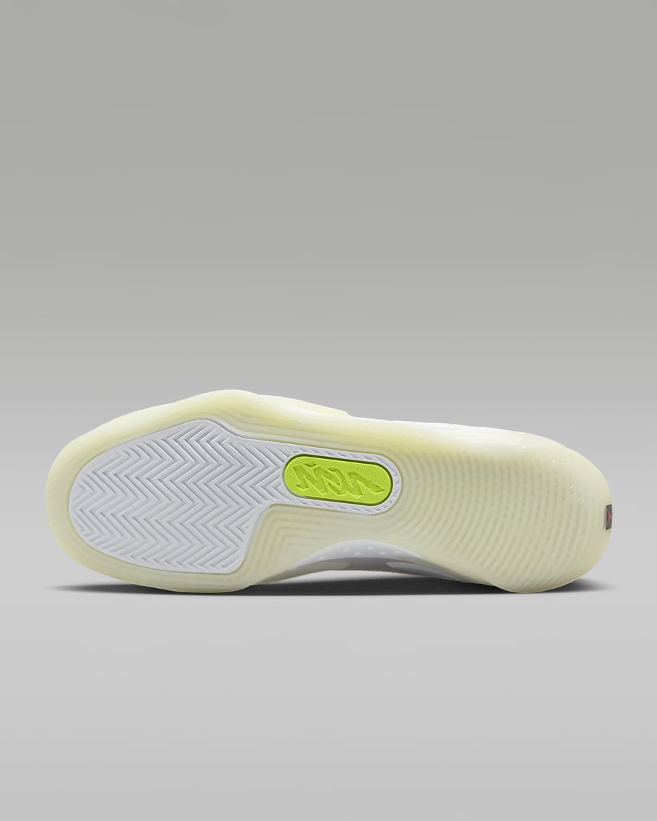 Zion 3 PF Basketball Shoes - White/Black/Barely Volt/White