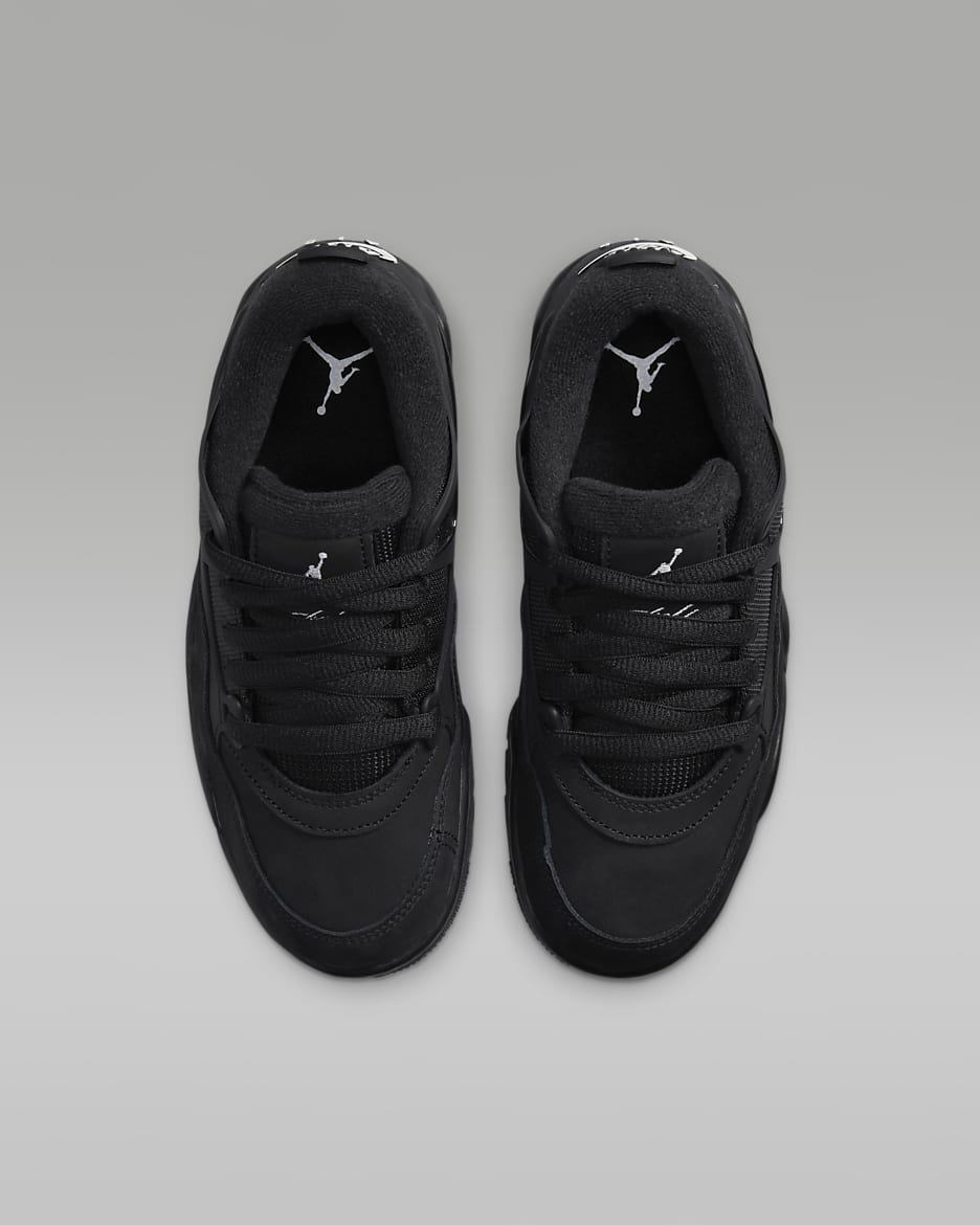 Air Jordan 4RM Older Kids' Shoes - Black/White