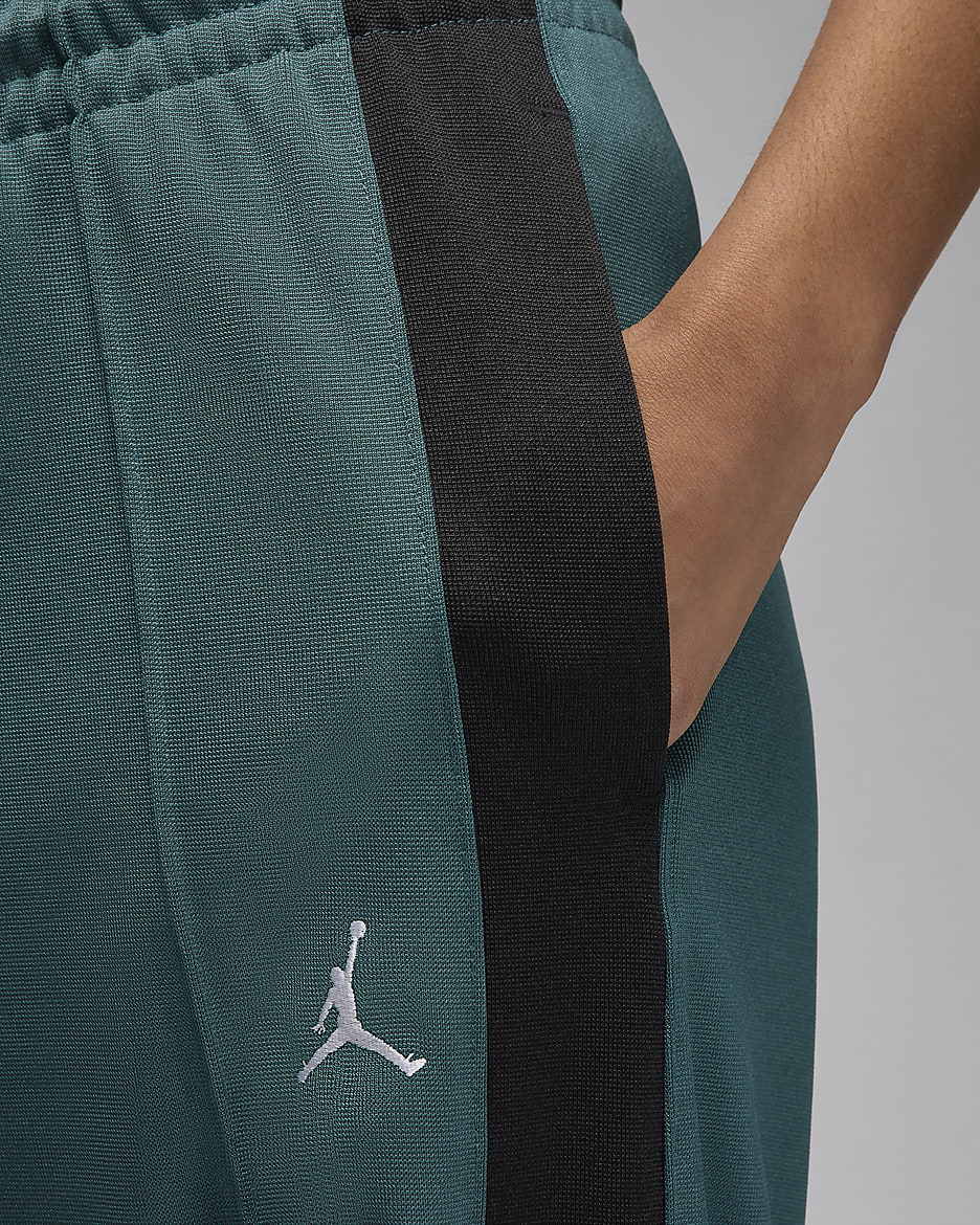 Track pants in maglia Jordan – Donna - Oxidized Green/Nero/Bianco