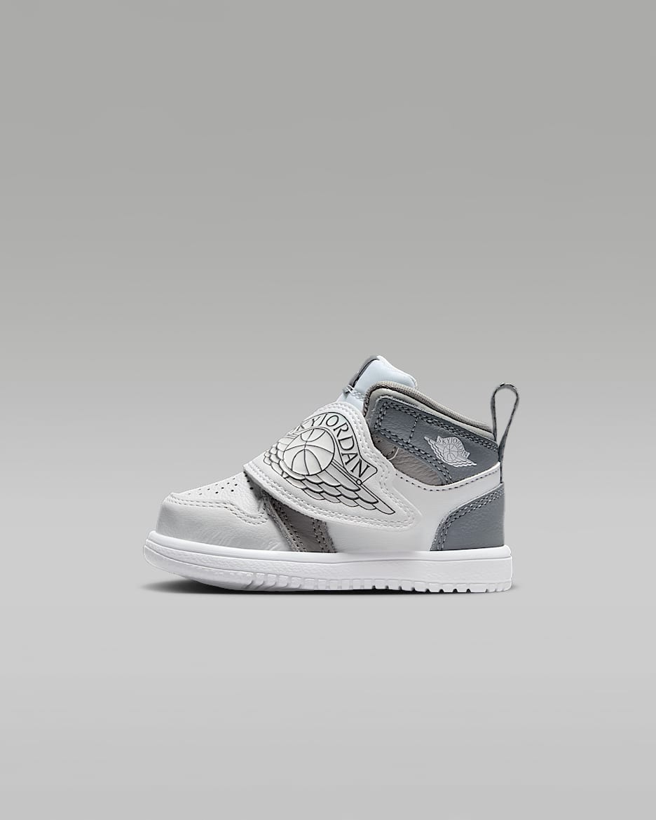 Scarpa Sky Jordan 1 - Bebè e Bimbo/a - Medium Grey/Cool Grey/Bianco