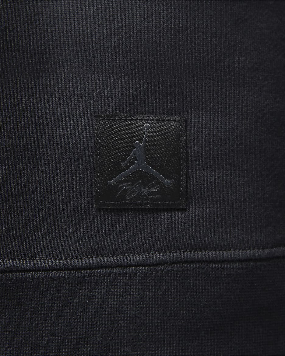 Felpa a girocollo Jordan Flight Fleece – Donna - Nero