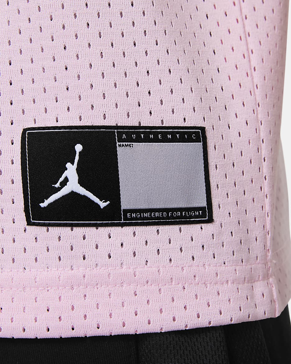 Jordan Big Kids' Recon Cropped Jersey - Pink Foam