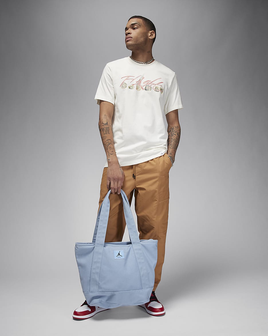 Tote bag Jordan Flight (25 L) - Blue Grey