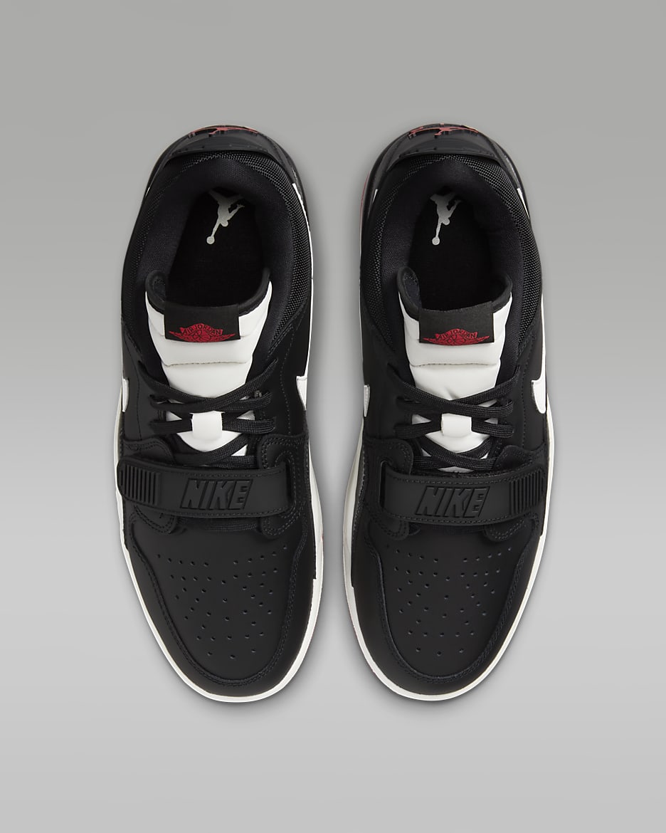 Air Jordan Legacy 312 Low Men's Shoes - Black/University Red/Sail