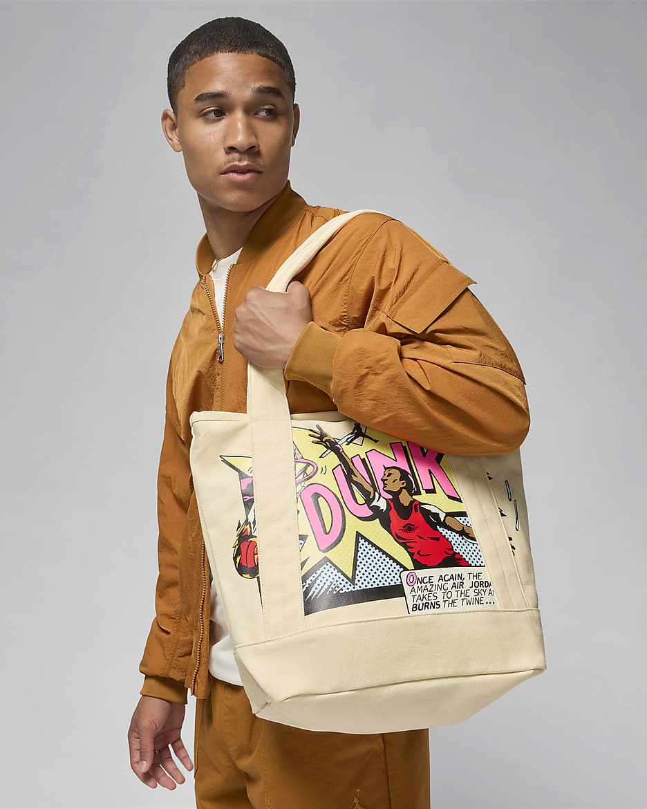 Bolso tipo tote (34 L) Jordan - Natural