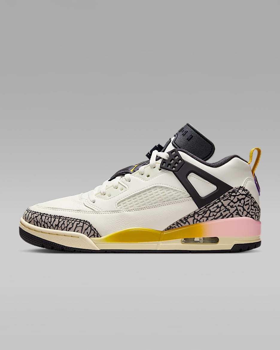 Chaussure Jordan Spizike Low pour homme - Sail/Oil Grey/Muslin/Dark Sulfur