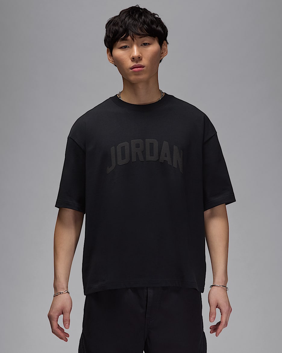 T-shirt Jordan Flight Essentials – Uomo - Nero/Nero