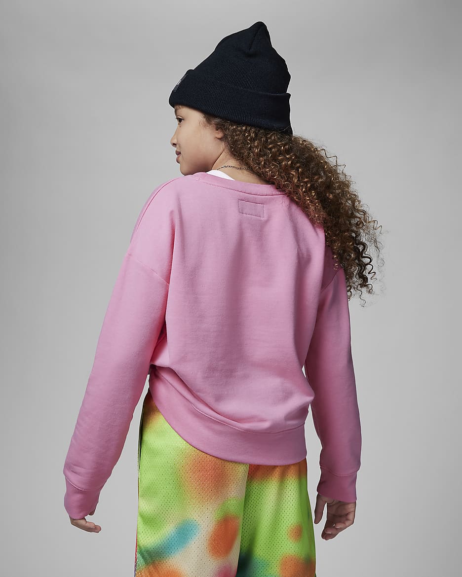 Sweat-shirt Jordan Essentials pour Fille plus âgée - Pinksicle