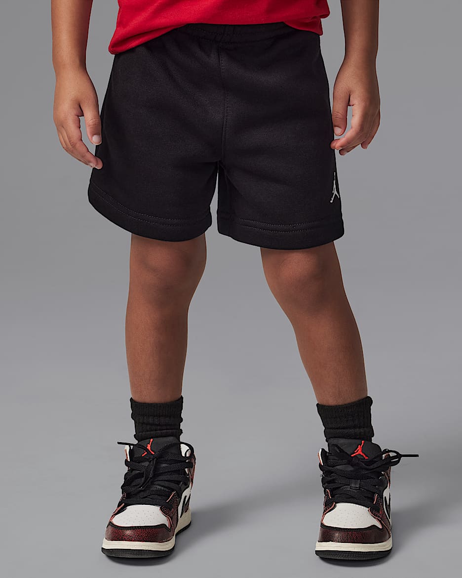 Shorts infantil Jordan Brooklyn Fleece Essentials - Negro
