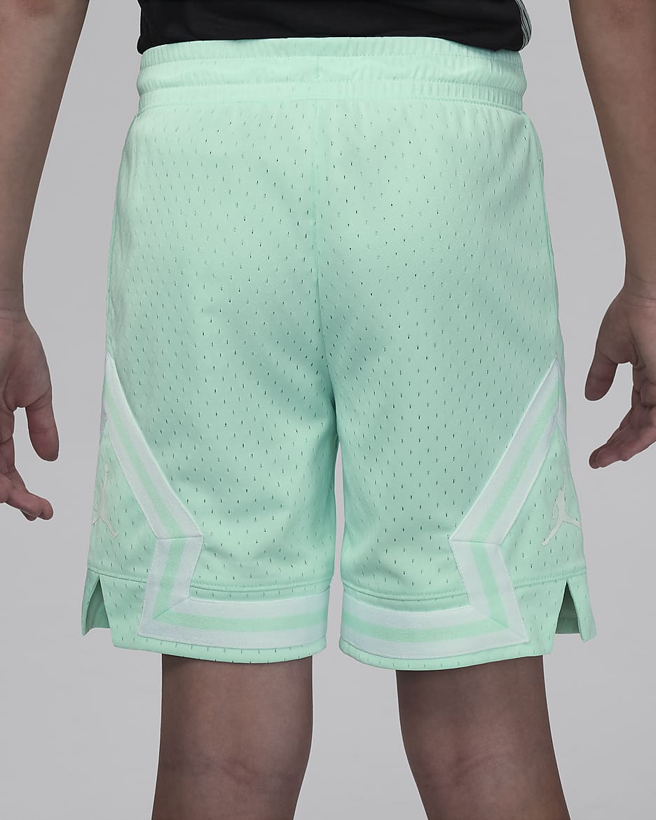 Jordan Dri-FIT Big Kids' (Boys) Mesh Shorts - Mint Foam