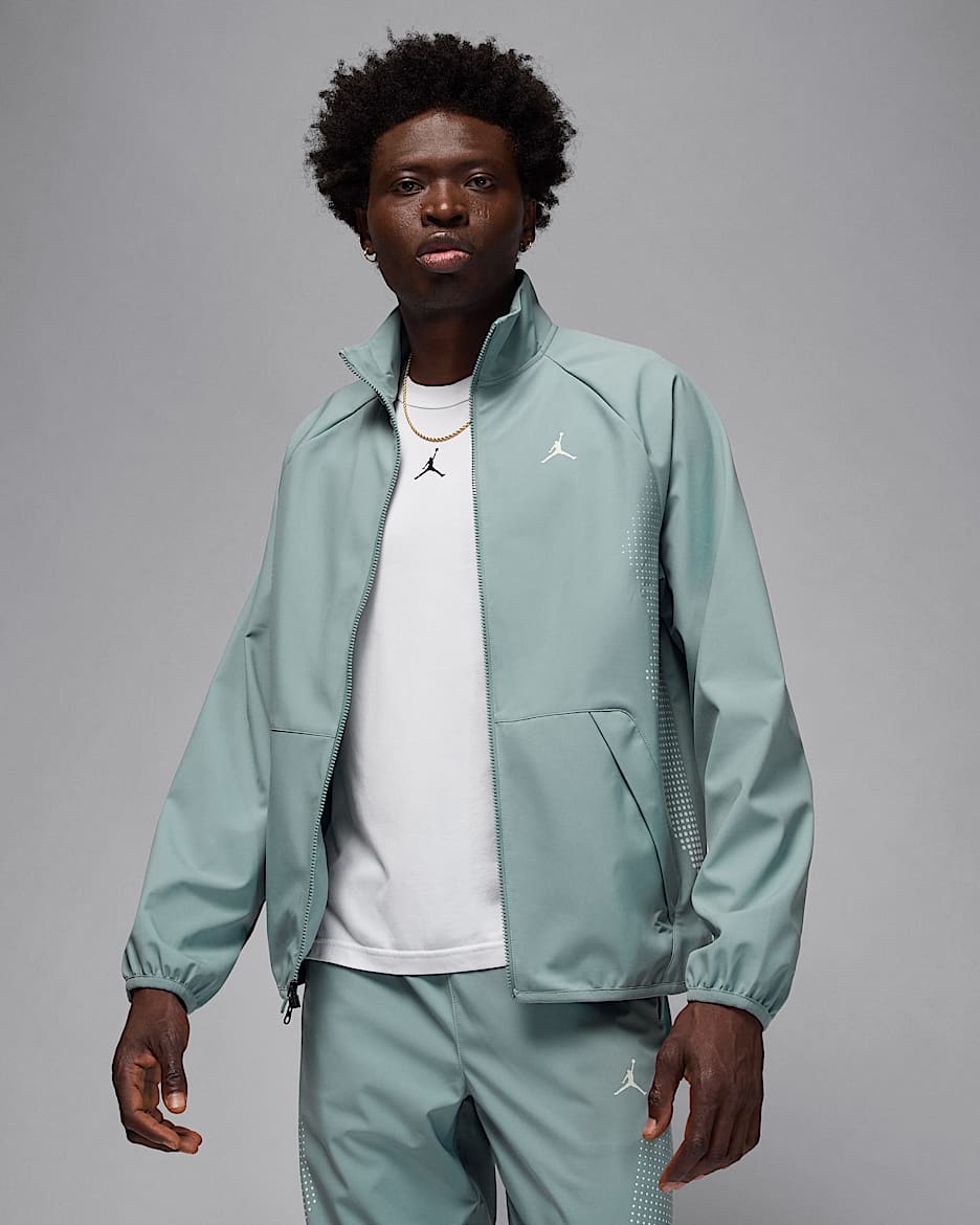 Jordan Sport JAM Men's Warm-Up Jacket - Aviator Grey/Light Silver/Light Silver