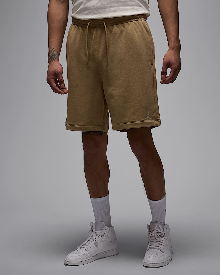 Short Jordan Brooklyn Fleece pour homme - Desert Camo/Blanc