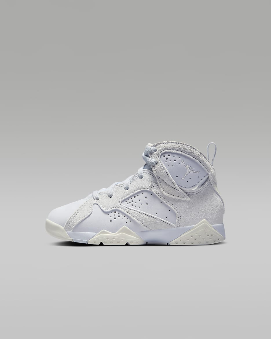 Jordan 7 Retro Little Kids' Shoes - Cobalt Bliss/White/Sail