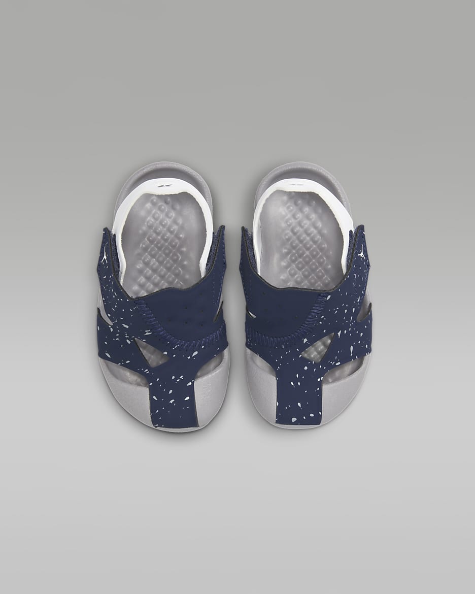 Jordan Flare Baby and Toddler Shoe - Midnight Navy/White/Cement Grey