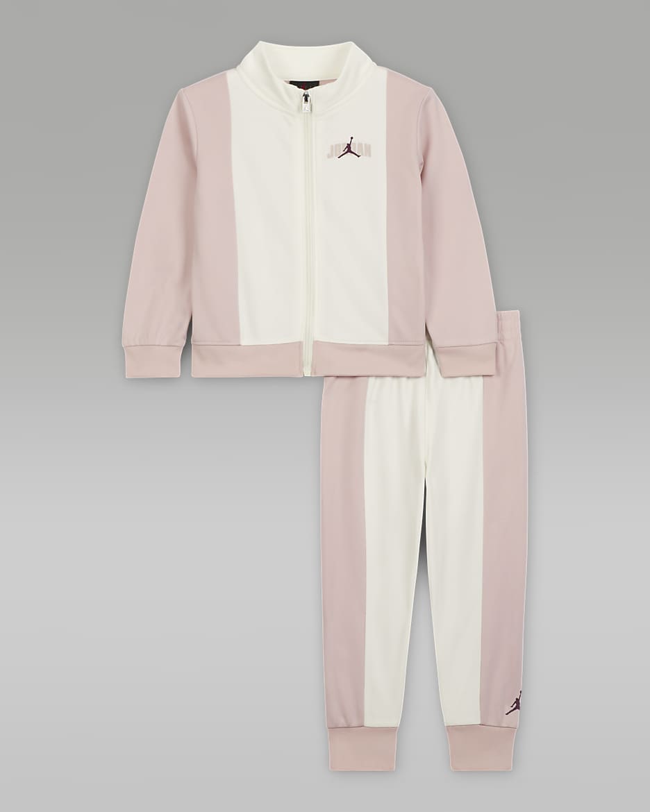 Jordan Baby (12-24M) Arched Jordan 2-Piece Tricot Set - Sail
