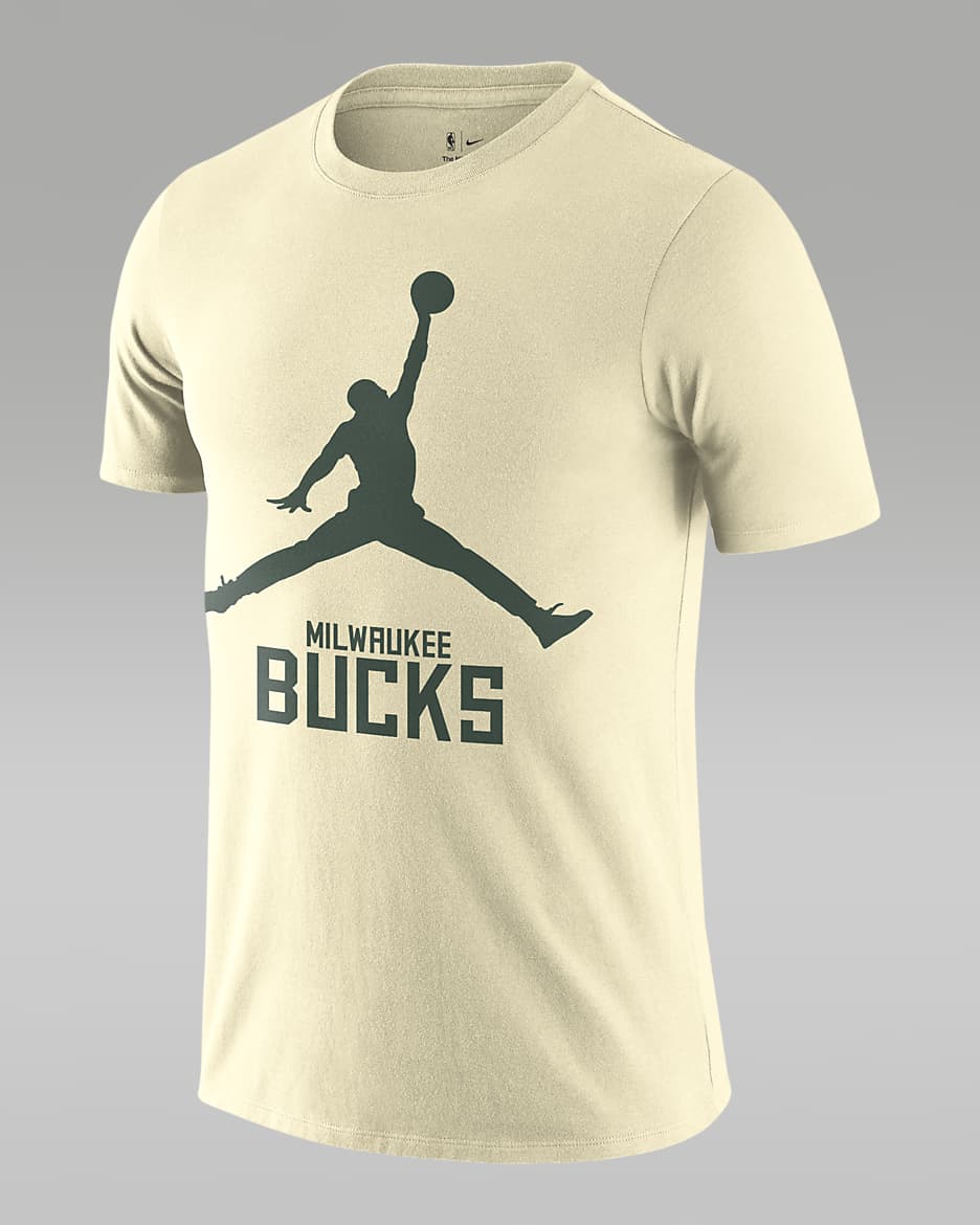 Milwaukee Bucks Essential Men's Jordan NBA T-Shirt - Flat Opal
