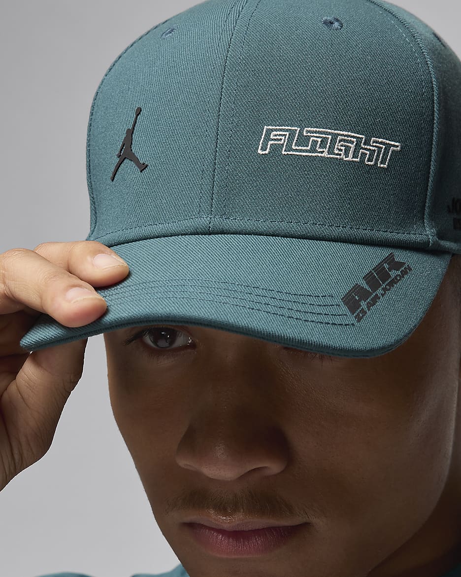 Jordan Rise Structured Hat - Oxidized Green/Sail/Black