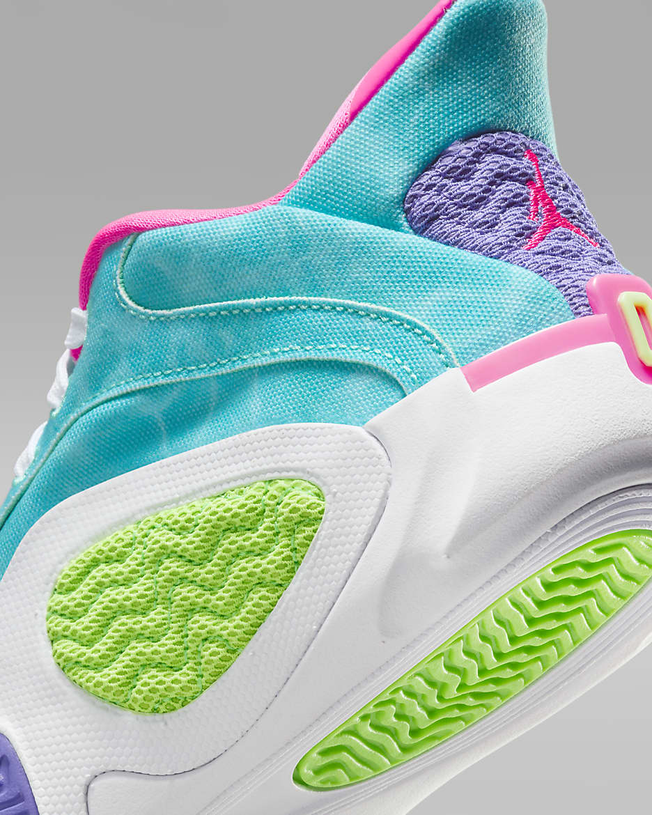 Tatum 2 Big Kids' Basketball Shoes - Hyper Jade/White/Hyper Pink/Green Strike