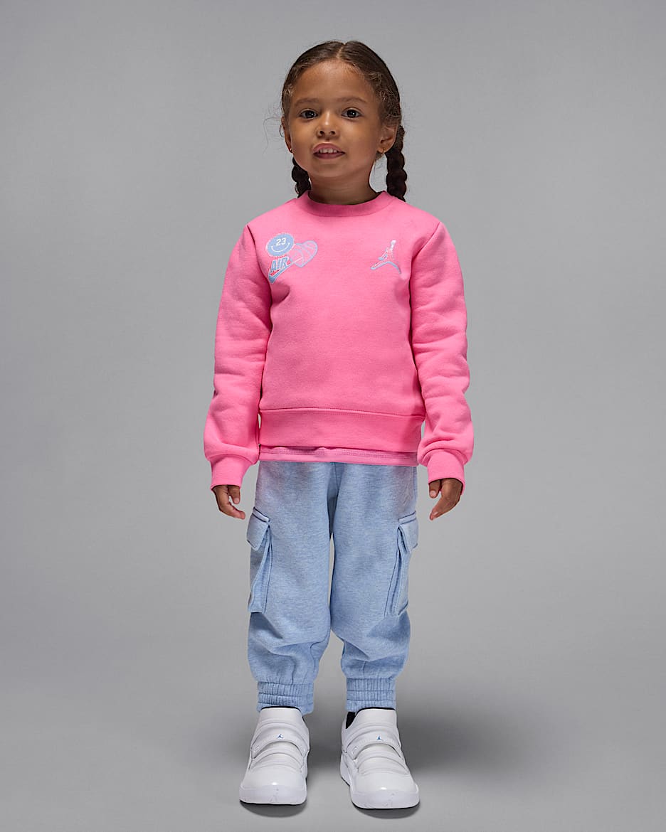 Jordan Blue Jeans and Bling Toddler 2-Piece Pants Set - Cobalt Bliss