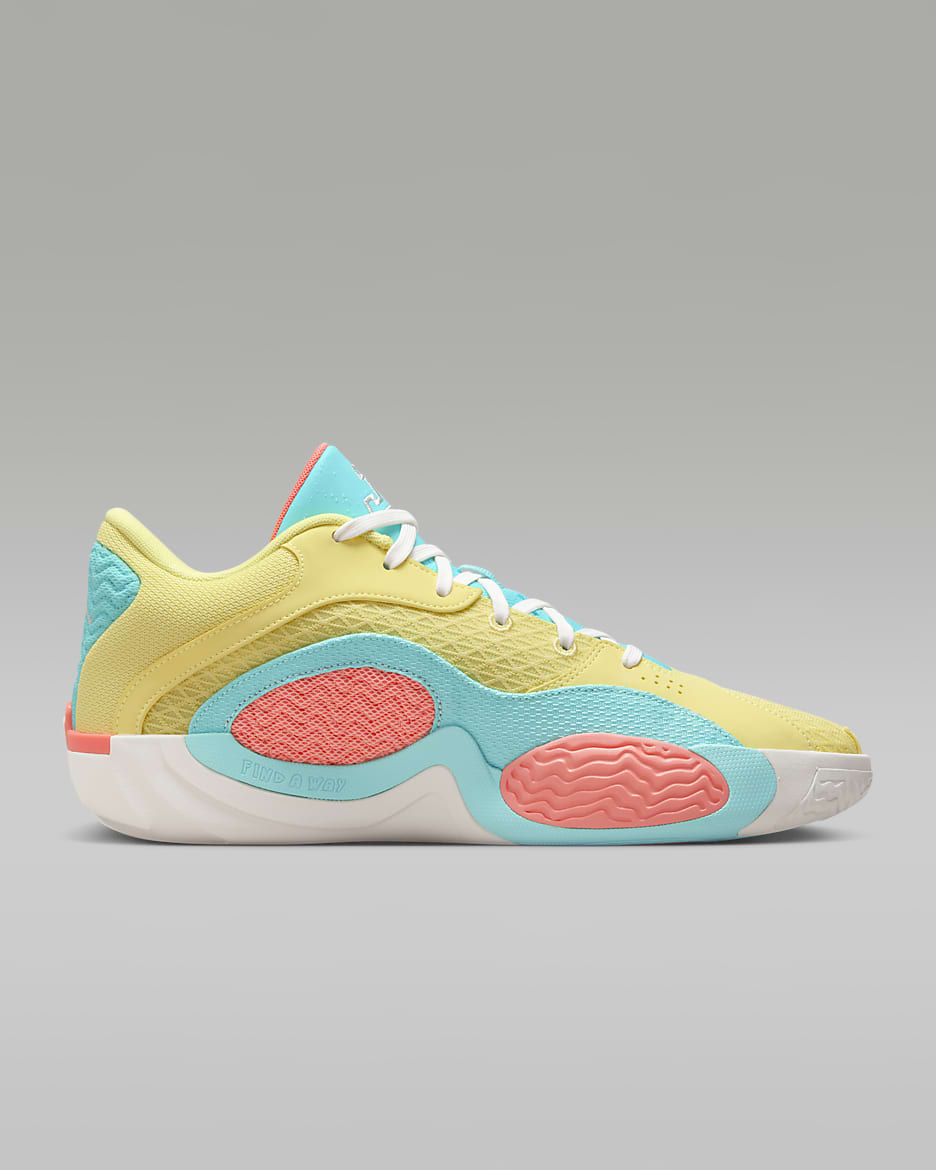 Tatum 2 'Lemonade' Basketball Shoes - Light Citron/Aurora Green/Atomic Pink/Sail