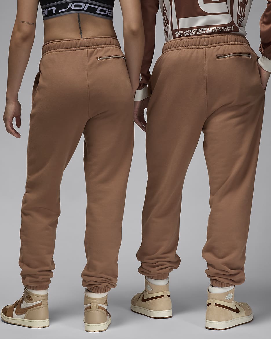 Air Jordan Wordmark Men's Fleece Pants - Archaeo Brown