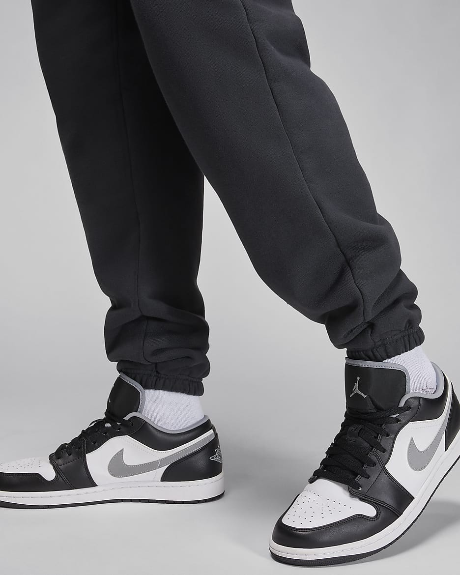 Jordan Wordmark Men's Fleece Pants - Off Noir