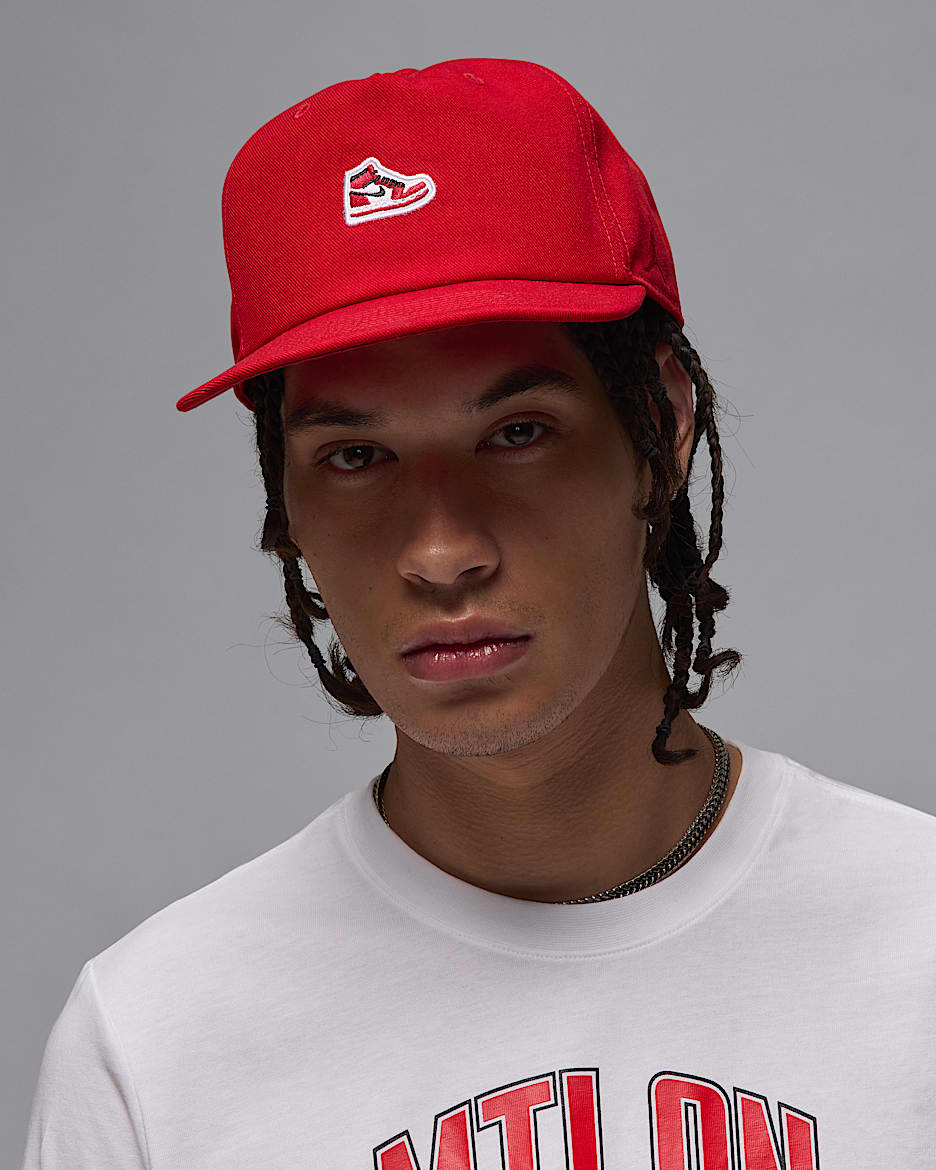 Gorra con estructura Jordan Pro - Rojo gimnasio