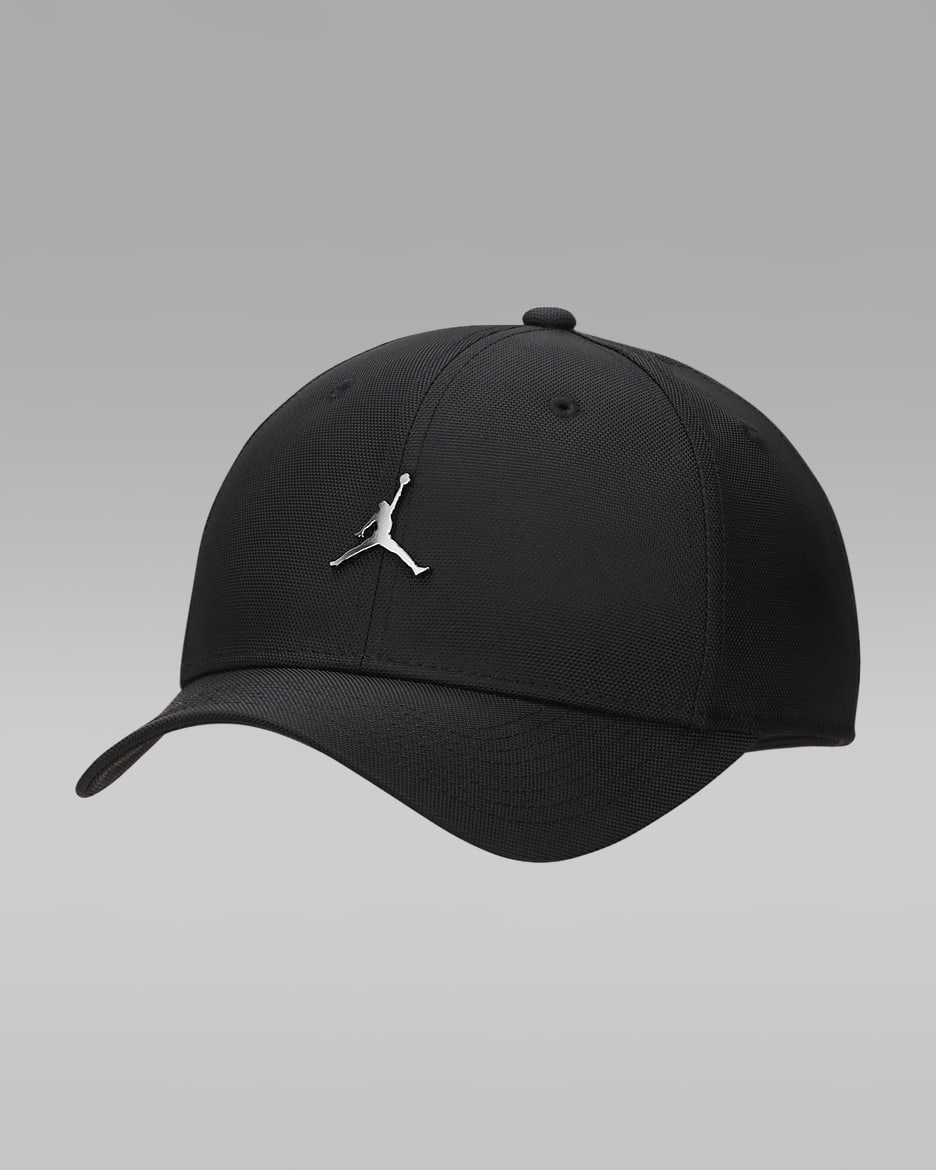 Regulowana czapka Jordan Rise Cap - Czerń/Gunmetal