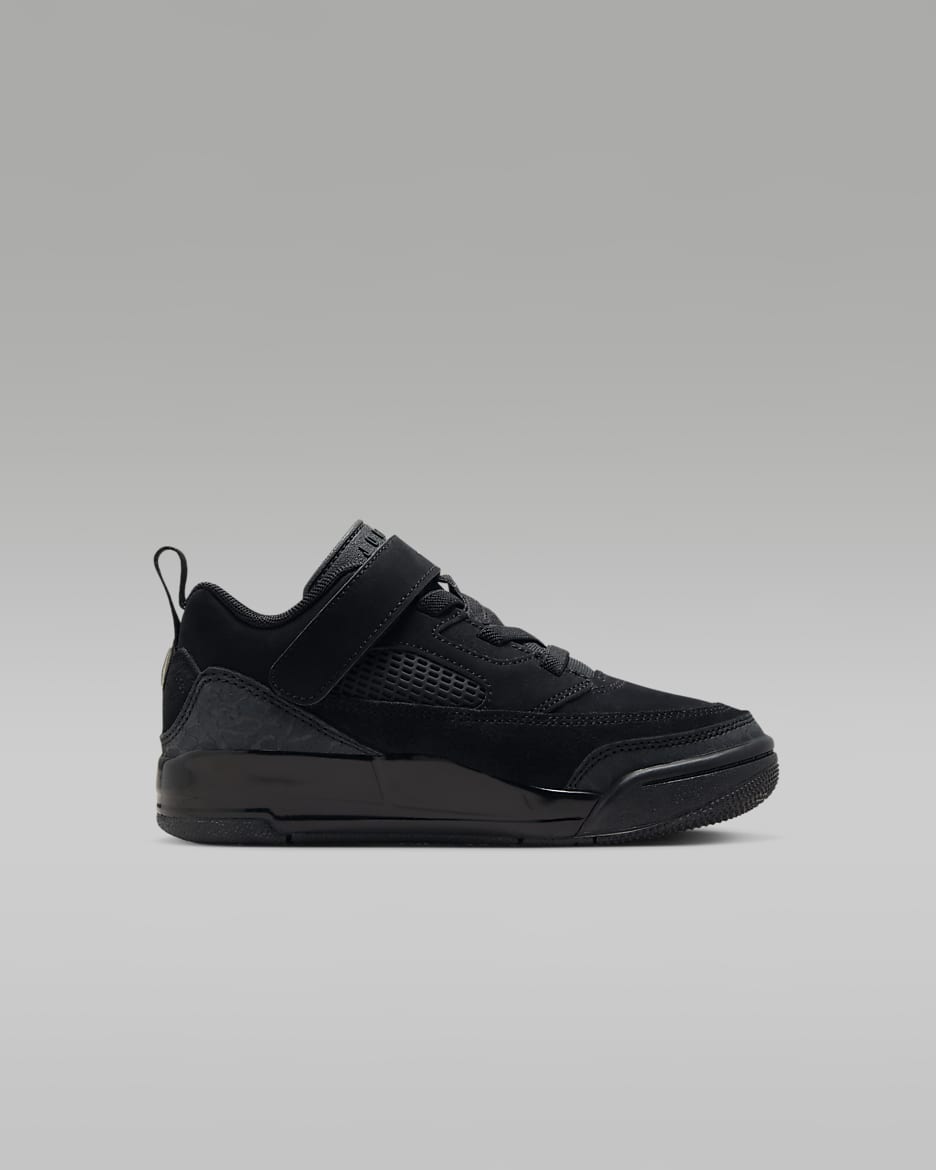 Sapatilhas Jordan Spizike Low para criança - Preto/Anthracite/Preto