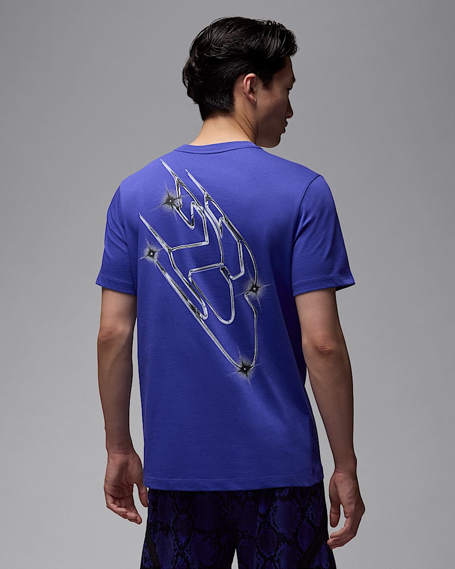 Playera Dri-FIT para hombre Jordan Sport - Morado cometa/Blanco