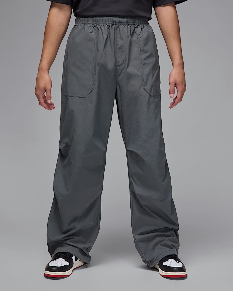 Męskie spodnie z tkaniny Jordan Essentials - Iron Grey