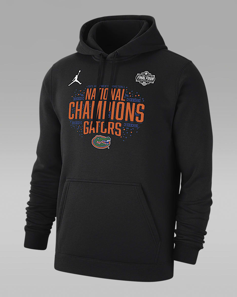 Florida (Men's Team) Men's Jordan College National Champs Hoodie - Black