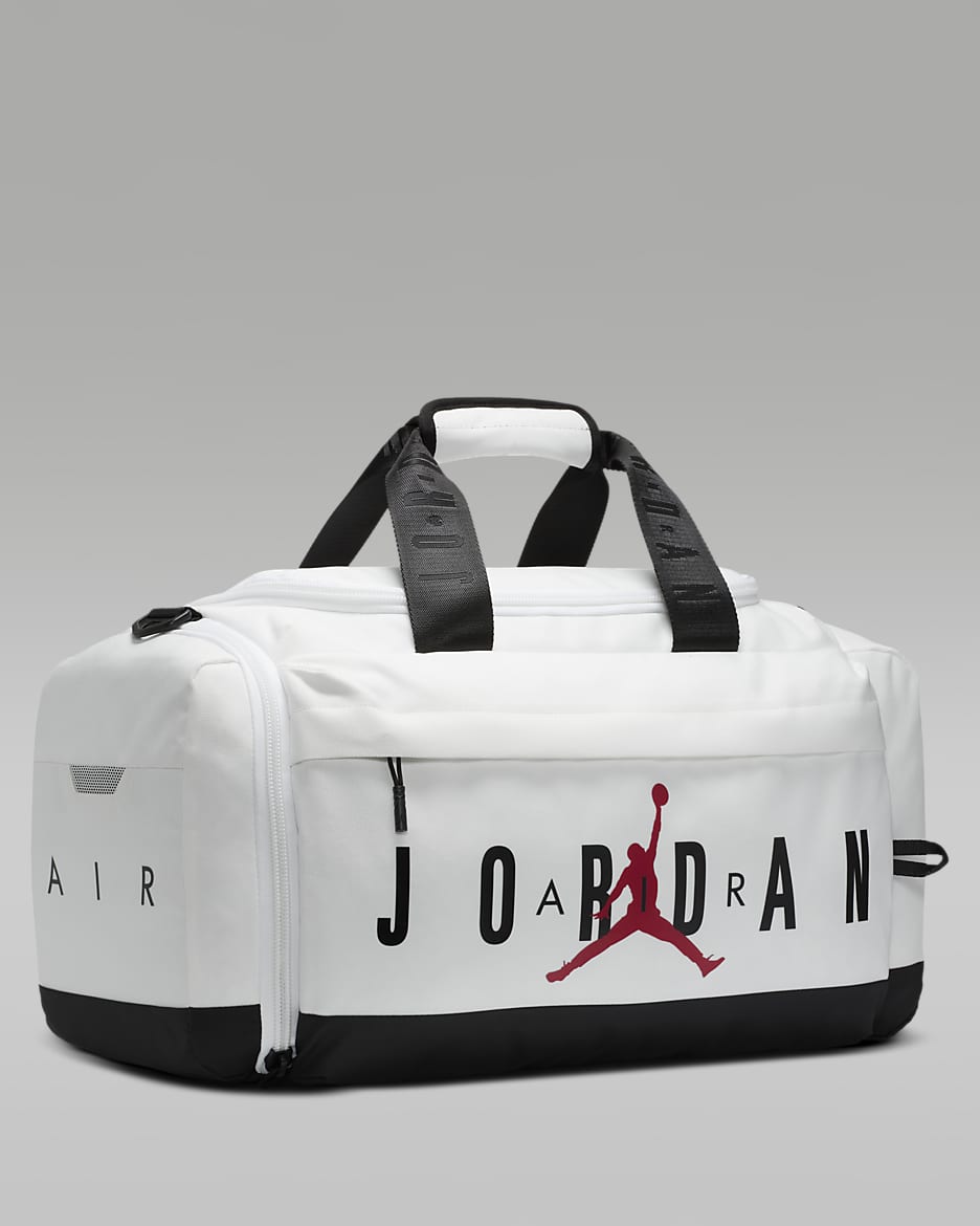 Maleta duffel (46 L) Jordan Velocity - Blanco