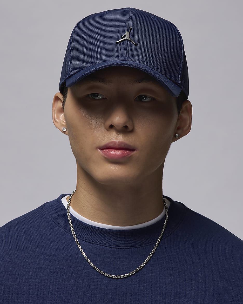 หมวกปรับได้ Jordan Rise Cap - Midnight Navy/Gunmetal