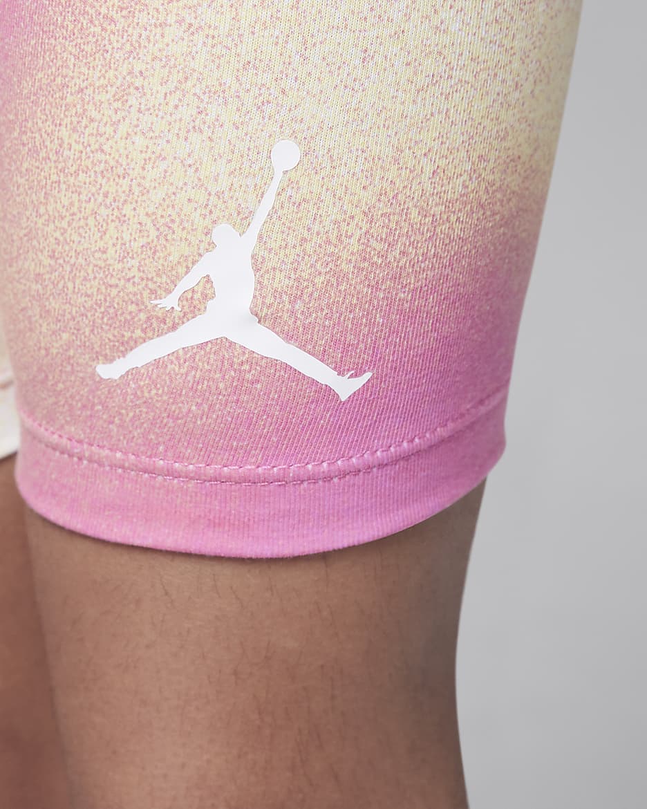 Jordan Lemonade Stand Toddler Shorts Set - Laser Fuchsia