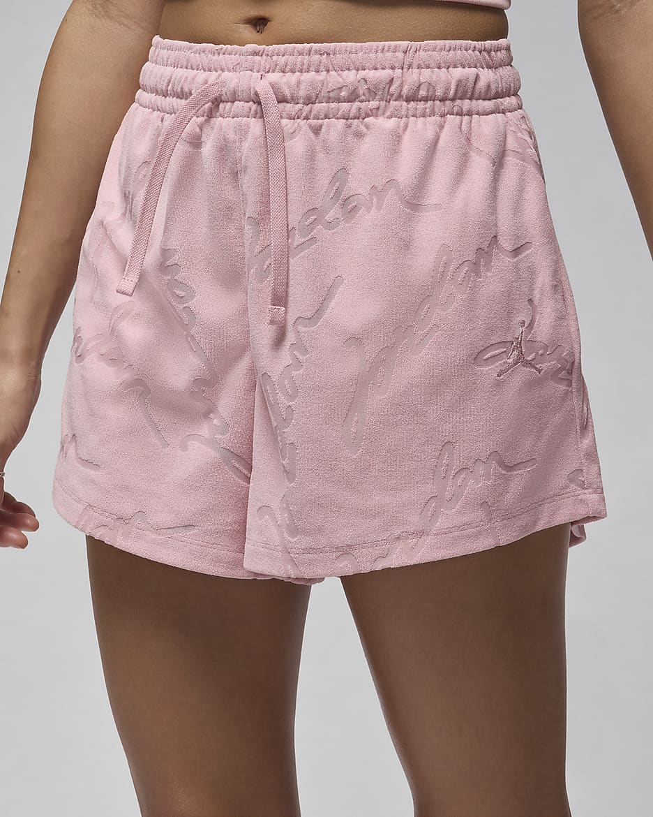 Short en maille Jordan pour femme - Pink Glaze