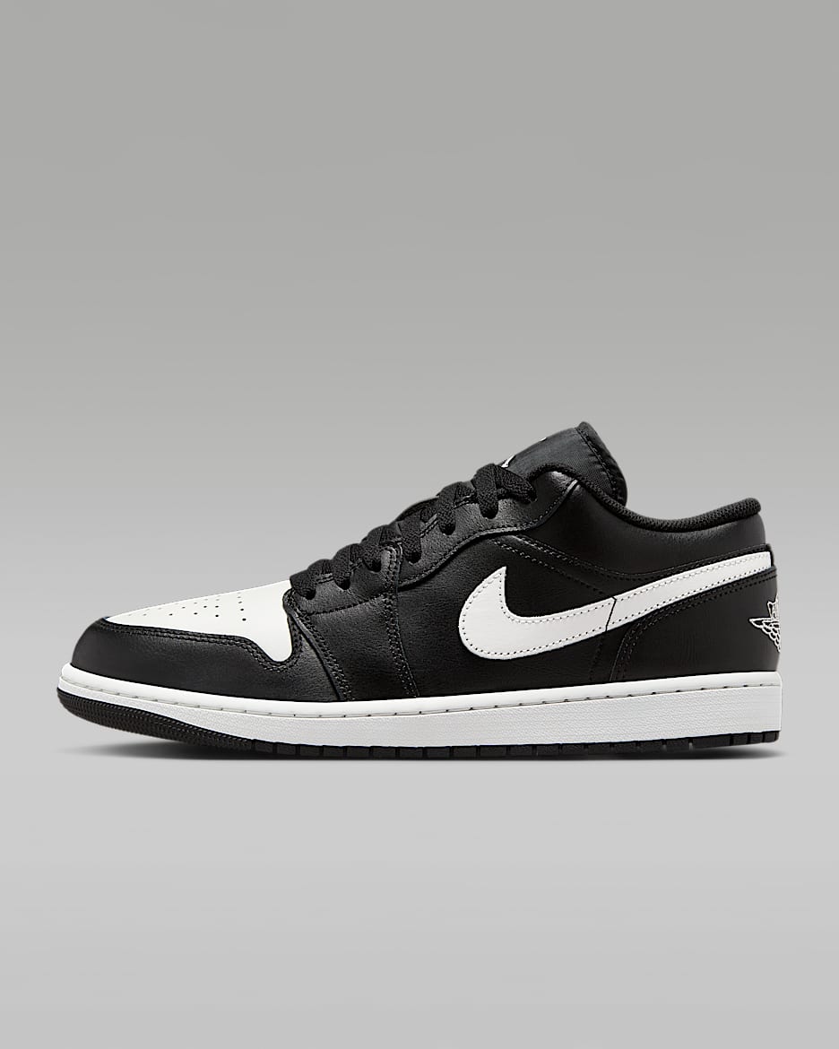 Air Jordan 1 Low Herrenschuh - Schwarz/Summit White