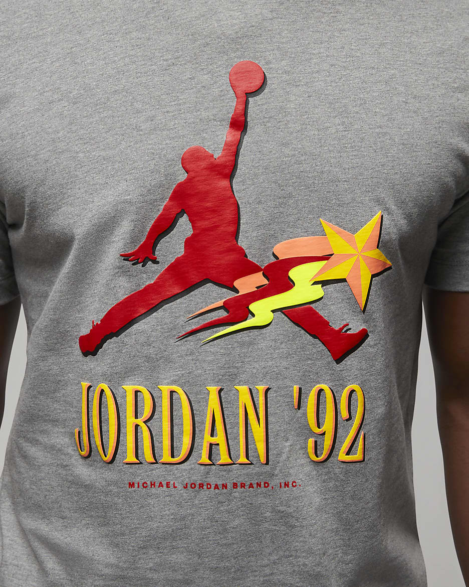 Jordan Men's T-Shirt - Carbon Heather