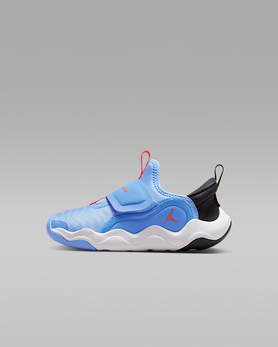 Jordan 23/7.2 EasyOn Younger Kids' Shoes - White/Cobalt Bliss/Black/Bright Crimson